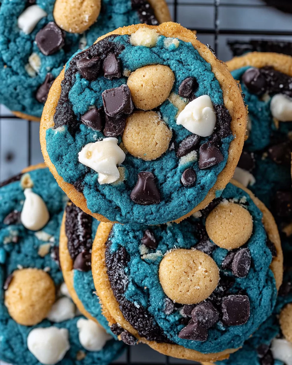 Cookie Monster Cookie Recipe