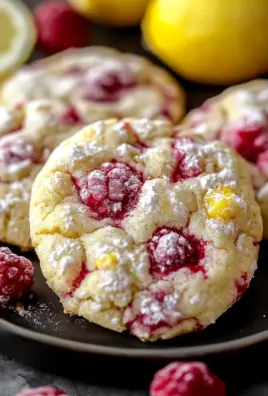 Lemon Raspberry Cookies