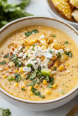 Mexican Street Corn Soup