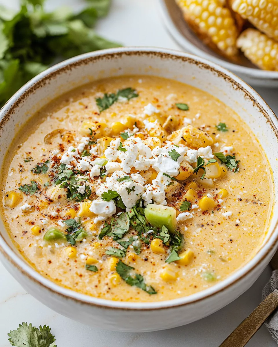 Mexican Street Corn Soup