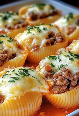 Beef & Ricotta Stuffed Shells