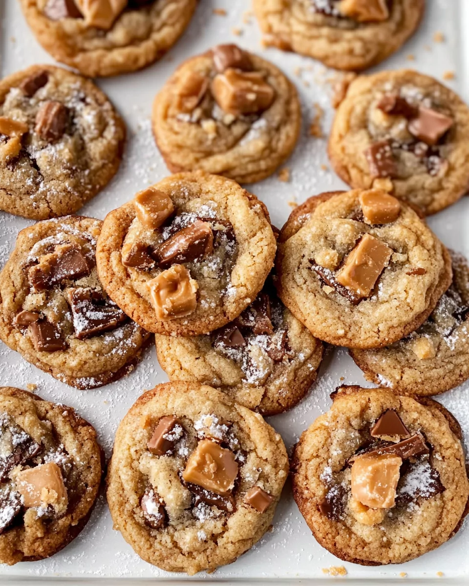 Brown Butter Toffee Cookies