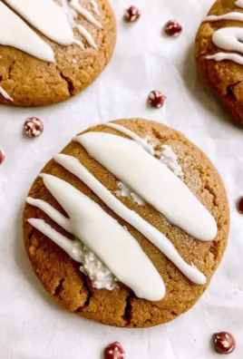 Chewy Maple Cinnamon Cookies with White Chocolate