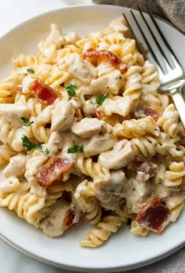 Chicken Bacon Ranch Pasta