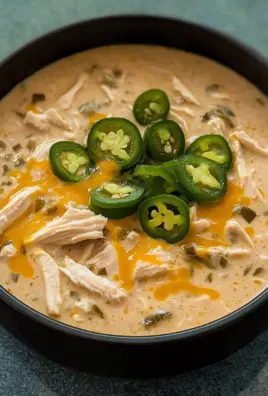 Creamy Chicken and Jalapeño Soup