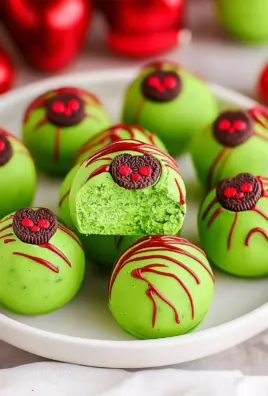 Grinch Oreo Balls