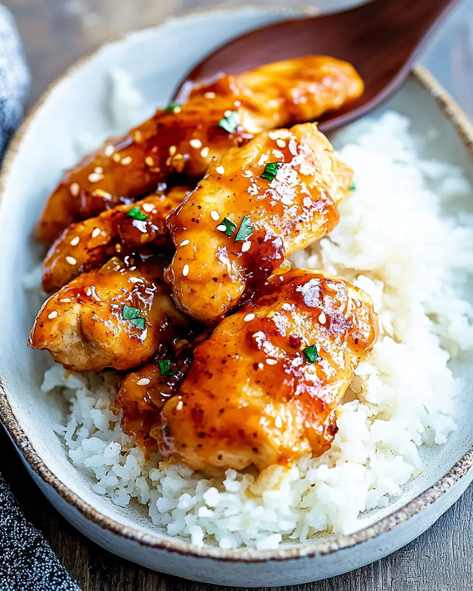 Honey Garlic Chicken