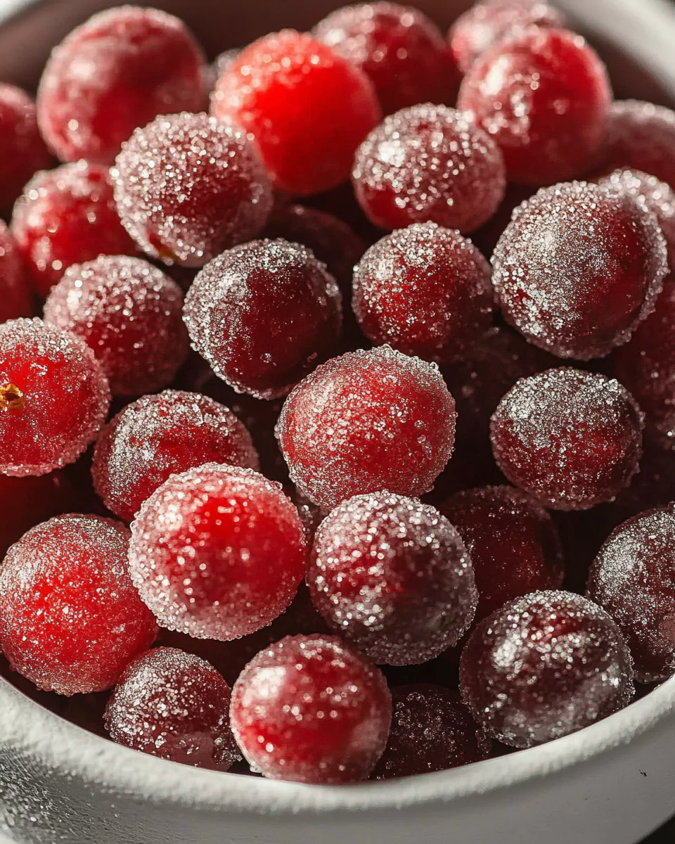 Sugared Cranberries