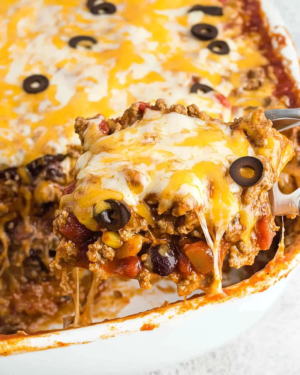 Beef Enchilada Casserole