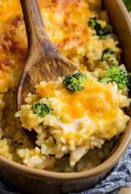 Chicken Broccoli Rice Casserole