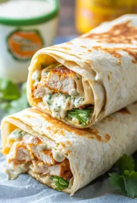 Chicken Ranch Wraps