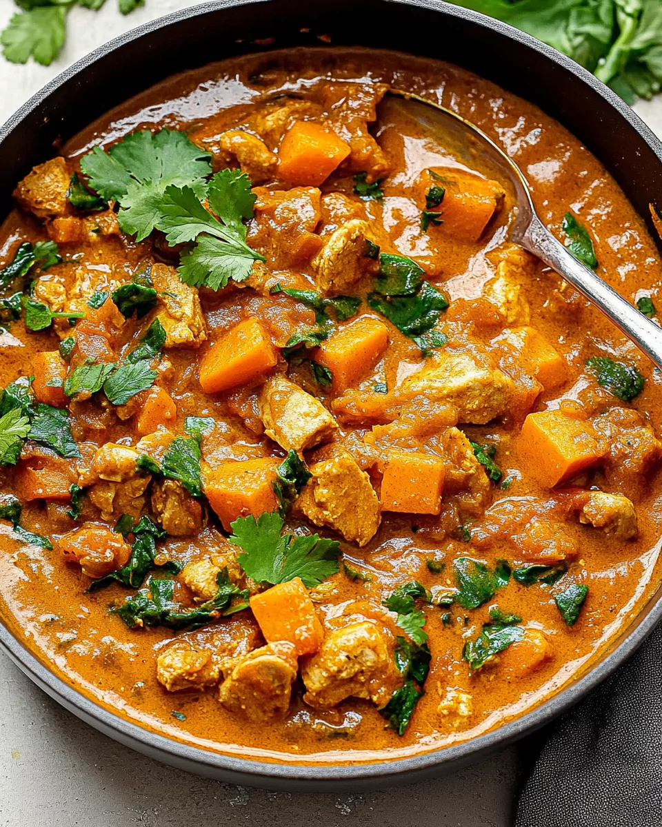 Chicken Sweet Potato Curry