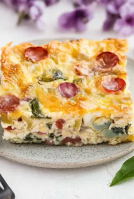 Cottage Cheese Egg Bake