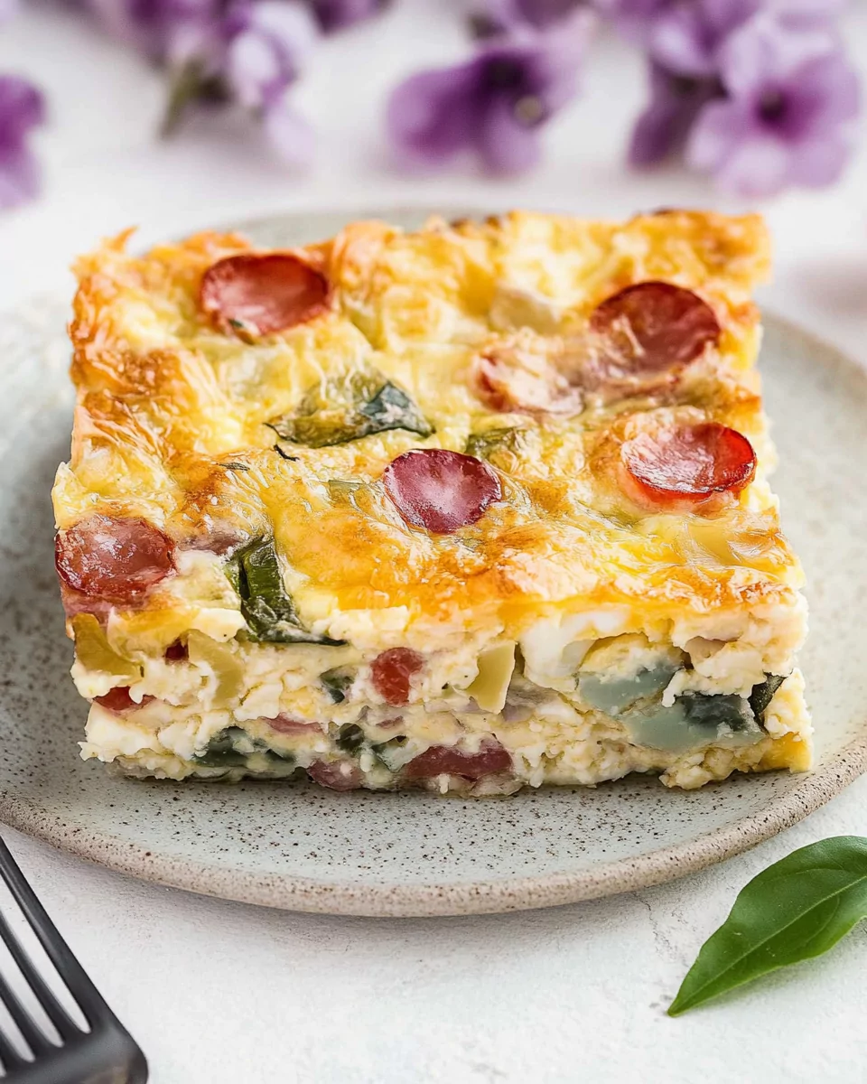 Cottage Cheese Egg Bake