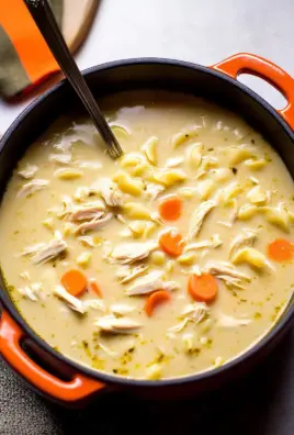 Creamy Chicken Noodle Soup