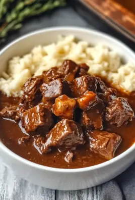 Crock Pot Beef Tips and Gravy