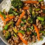 Ground Turkey Teriyaki Stir Fry