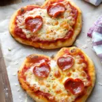 Heart-Shaped Pizza