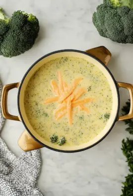 High Protein Broccoli Cheddar Soup