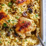 Oven Baked Chicken and Rice