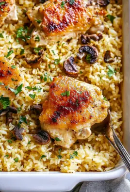 Oven Baked Chicken and Rice