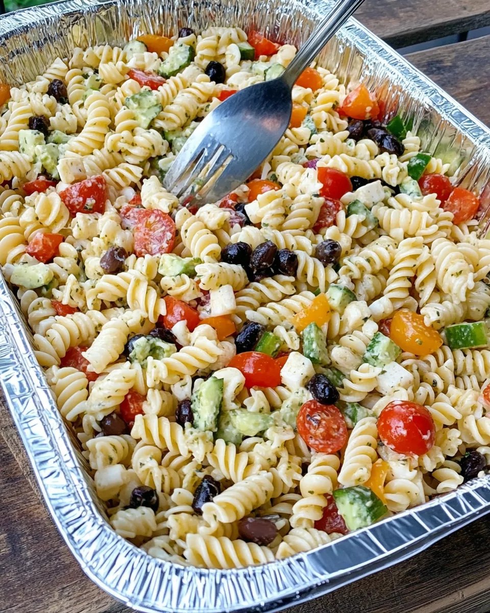 Pasta Salad For A Crowd