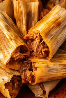 Pork Tamales Rojos