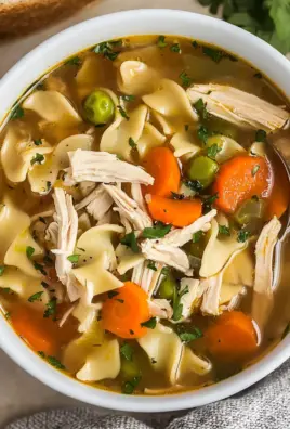 Rotisserie Chicken Noodle Soup