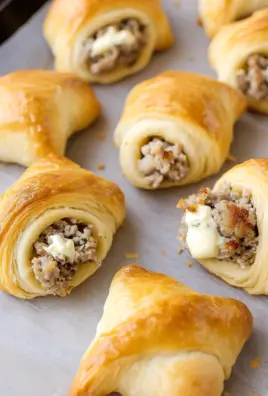 Sausage Cream Cheese Crescent Rolls