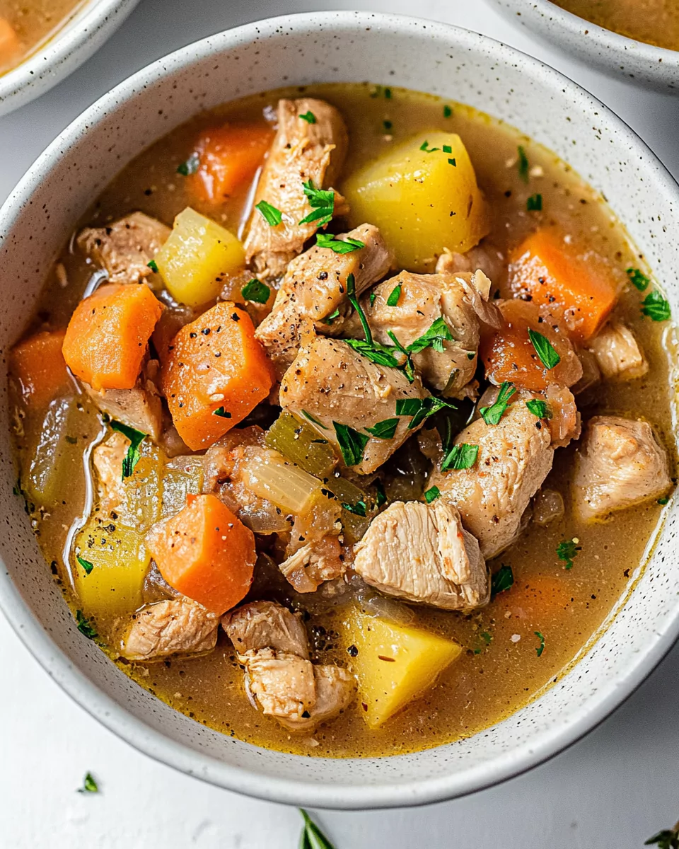 Slow Cooker Chicken Stew