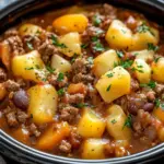 Slow Cooker Cowboy Casserole