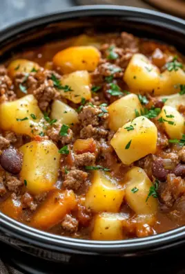 Slow Cooker Cowboy Casserole