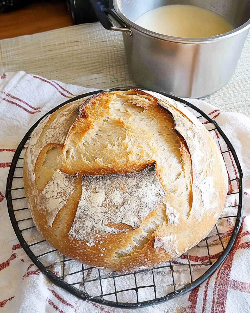 Speedy Same Day Sourdough Bread Recipe