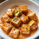 Spicy Tofu with Creamy Coconut Sauce