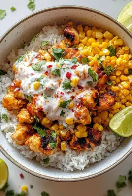 Street Corn Chicken Rice Bowl