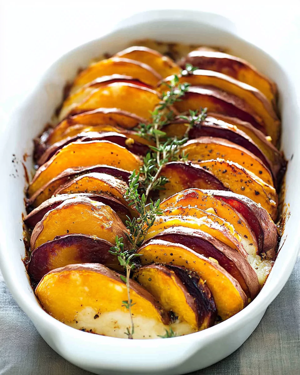 Sweet Potato and Yukon Gold Bake