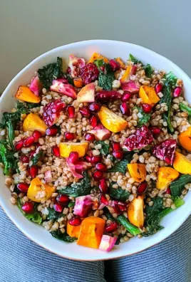 Winter Pomegranate and Grain Salad
