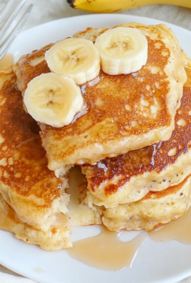 Brown Sugar Banana Pancakes
