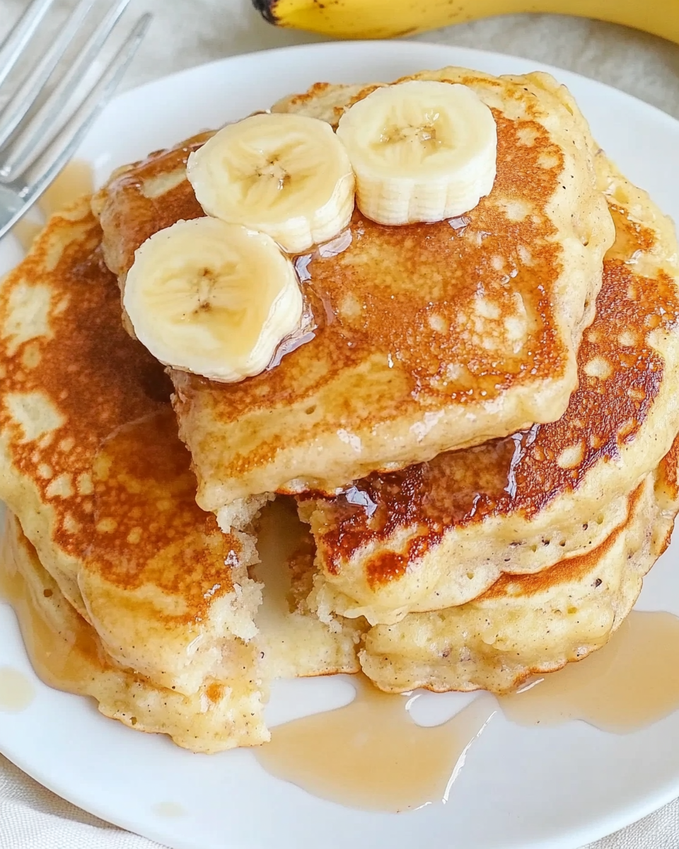 Brown Sugar Banana Pancakes