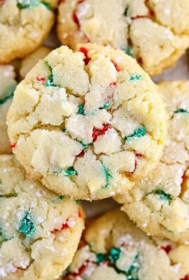 Christmas Gooey Butter Cookies