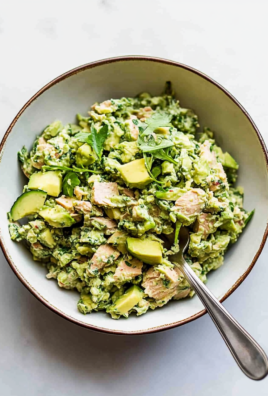Creamy Avocado Tuna Salad