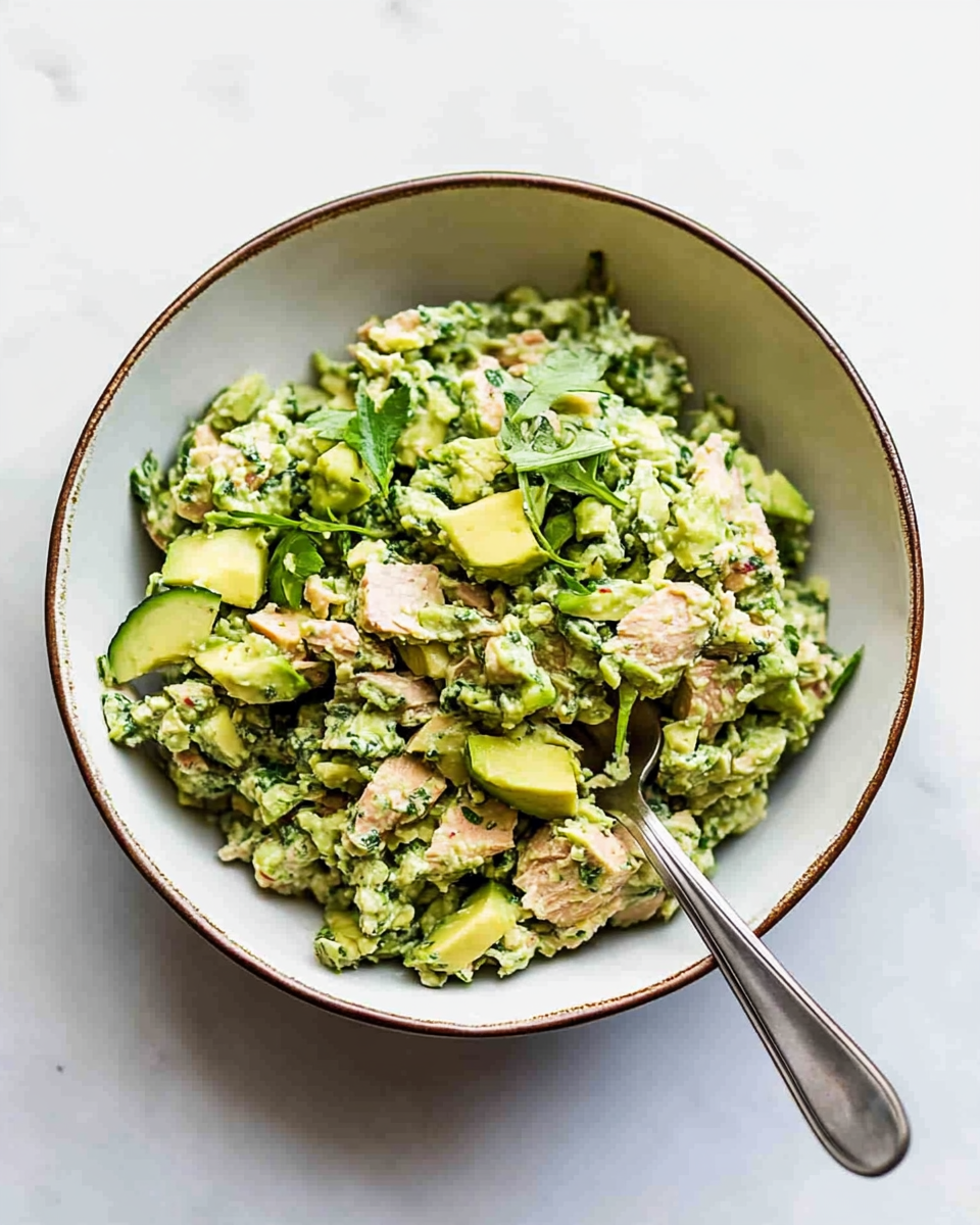 Creamy Avocado Tuna Salad