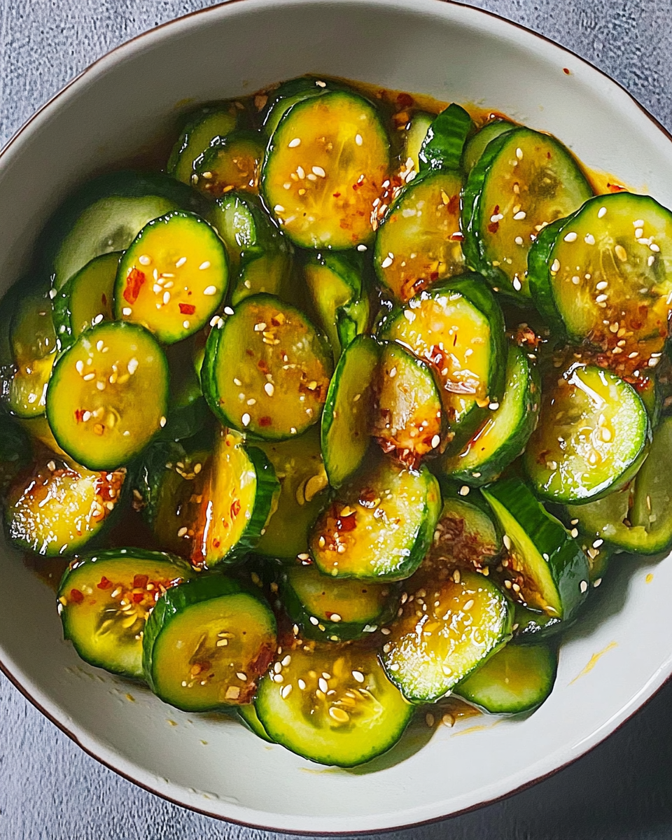 Easy Asian Cucumber Salad