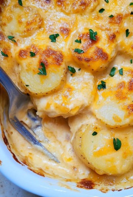 Easy Cheesy Scalloped Potatoes