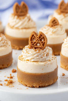 Mini Biscoff Cheesecakes