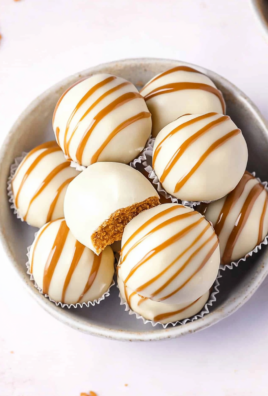 No-Bake Biscoff Cookie Truffles