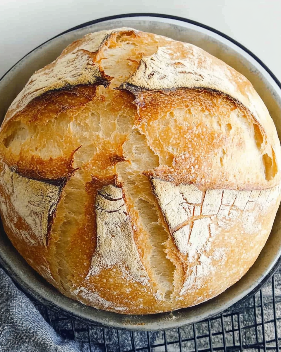 Speedy Same Day Sourdough Bread