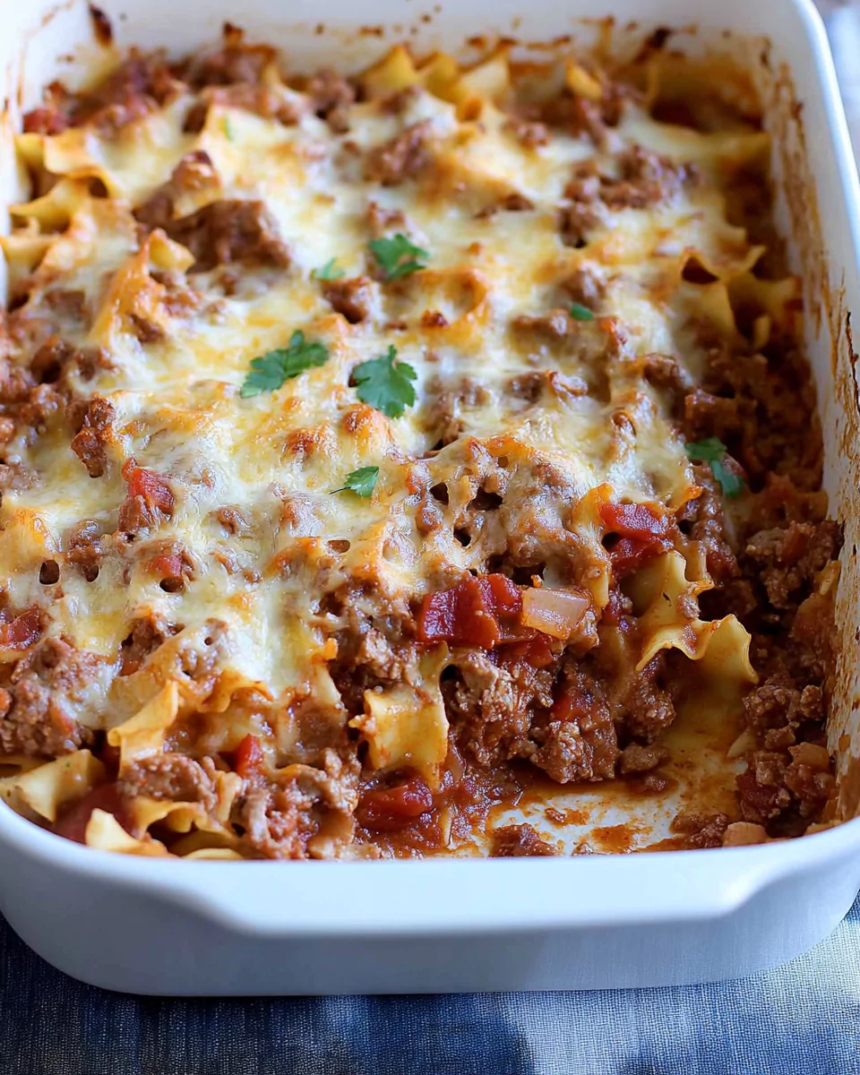 Beef Lombardi Casserole