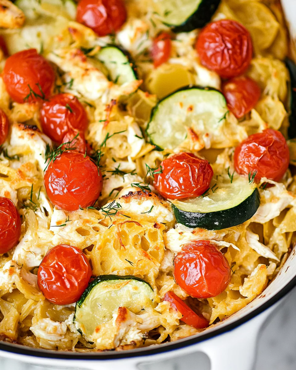 Chicken Tzatziki Casserole