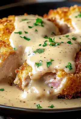 Creamy Chicken Cordon Bleu
